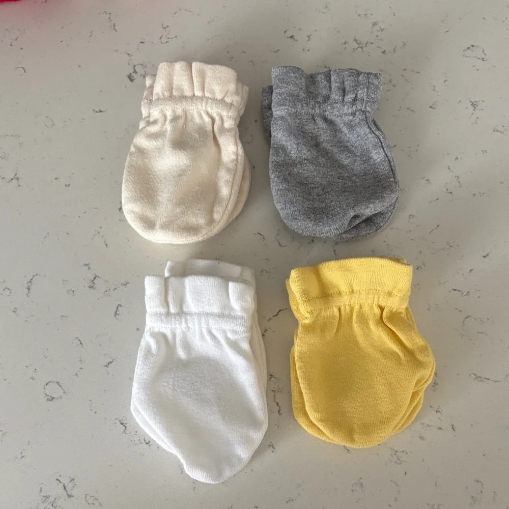 Baby Mittens- Set of 4
